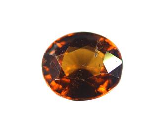 NATURAL HESSONITE 4.55 CTS (8899)(GOMED)